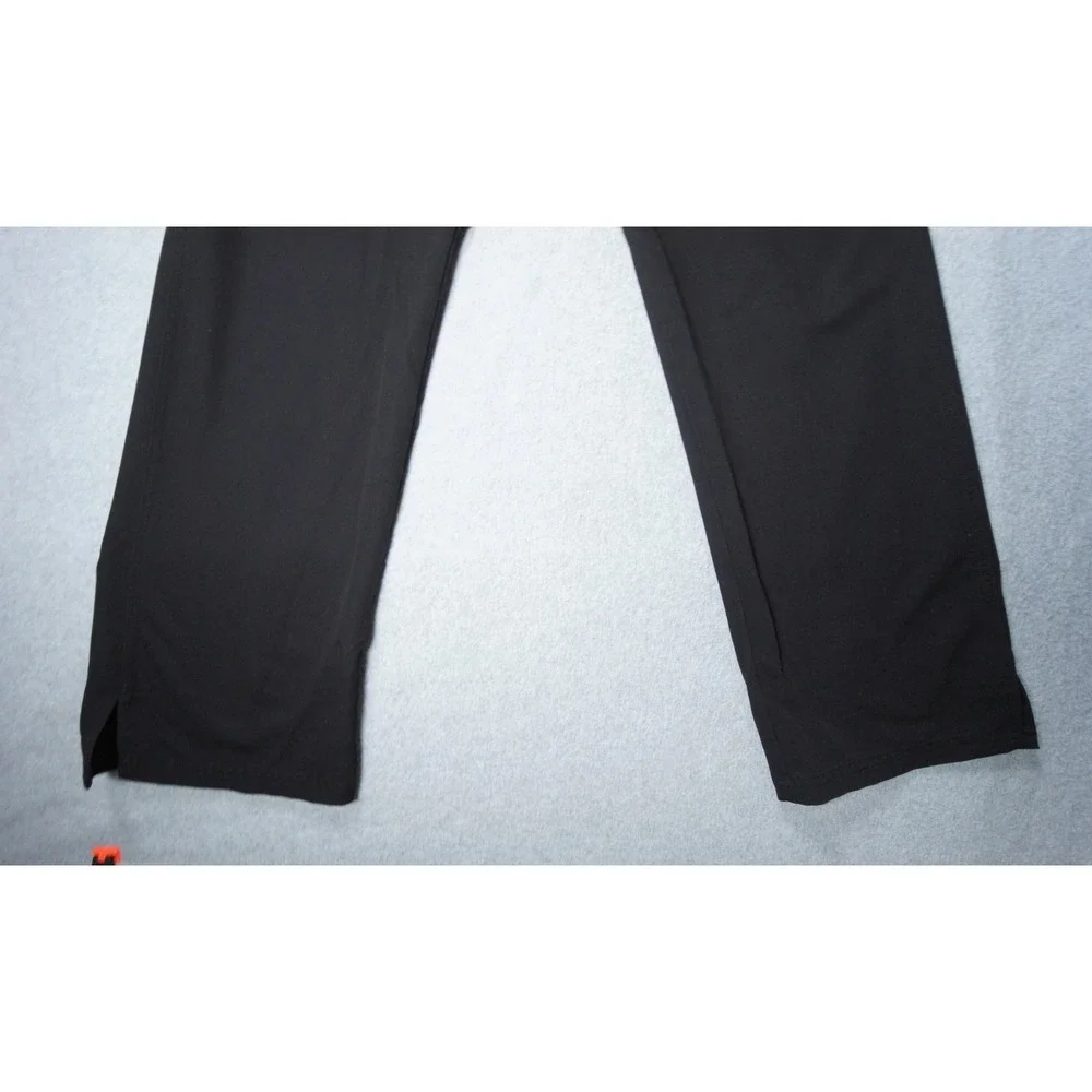 Figs Pants Mens XL Black Scrub Technical Cargo Drawstring Straight Leg Nurse